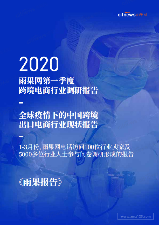 《2020年第一季度跨境电商行业调研报告》PDF下载