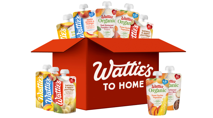 亨氏子公司Wattie's 推出婴儿袋装食品订阅和赠送服务