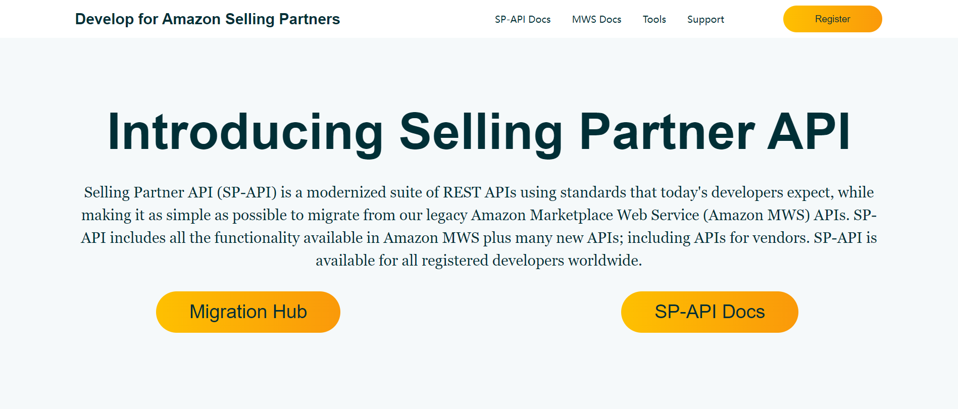 Selling Partner API (SP-API)