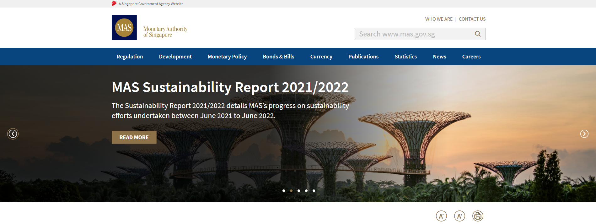 新加坡金融管理局（MAS）