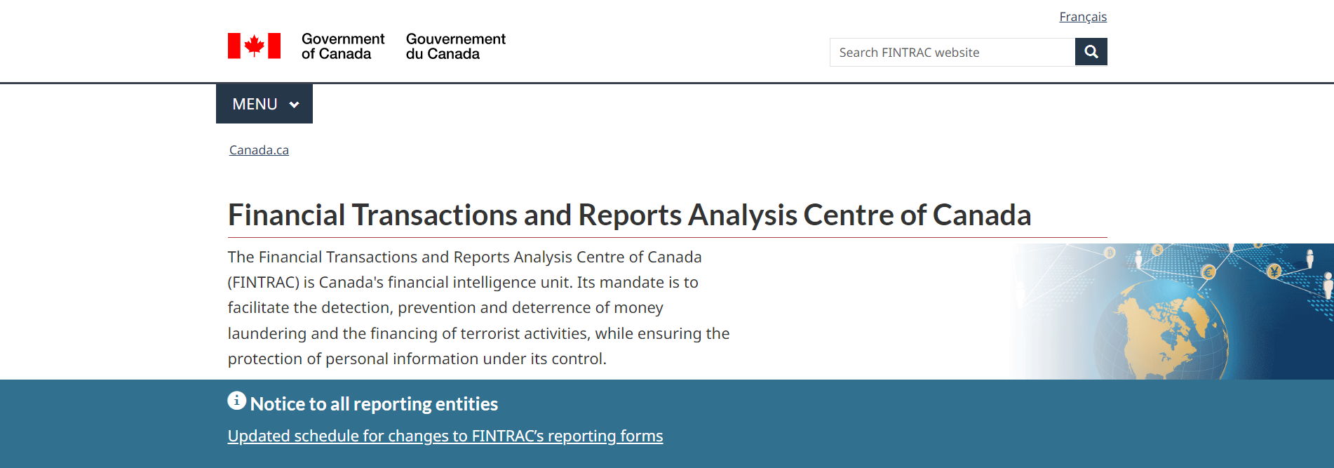 加拿大金融交易和报告分析中心（FINTRAC）