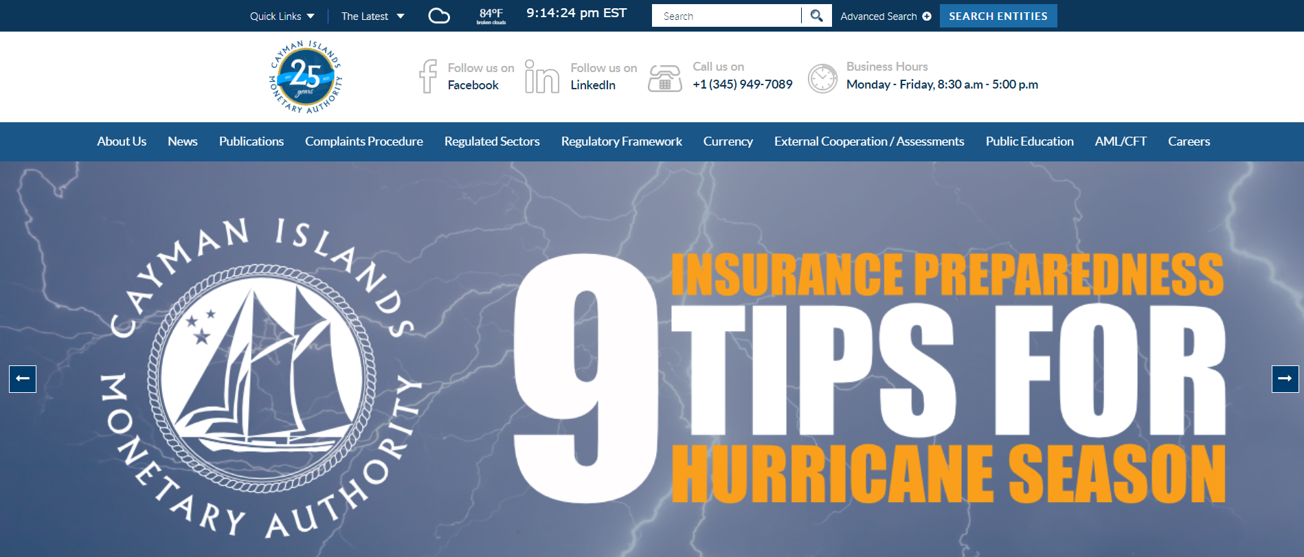 开曼群岛金融管理局（CIMA）