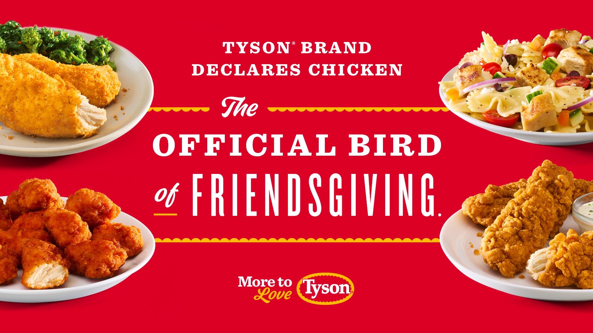 Survey Says Americans Want Chicken on their Friendsgiving Plates | Tyson  Foods