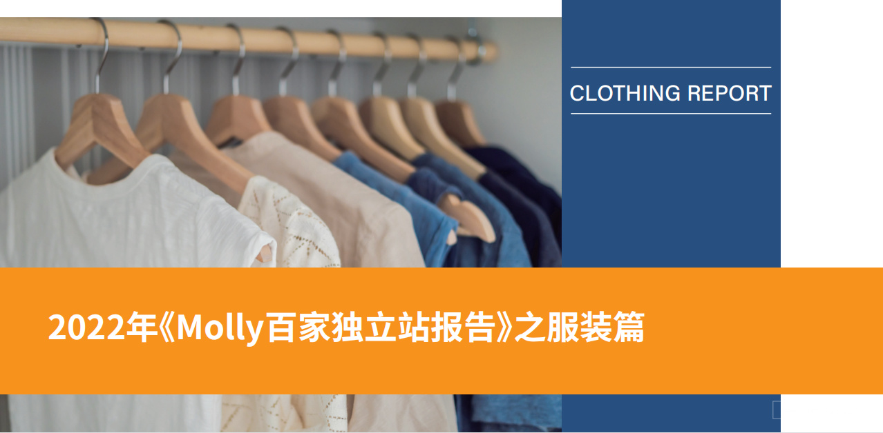 《2022年Molly百家独立站报告之服装篇》PDF下载