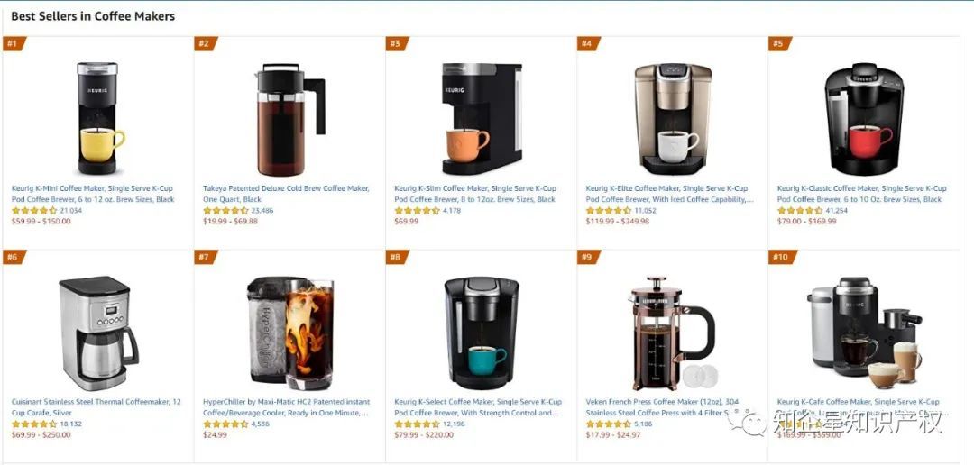 深度好文！从亚马逊1 Best Seller咖啡机---讲一讲美国专利如何进行布局保护