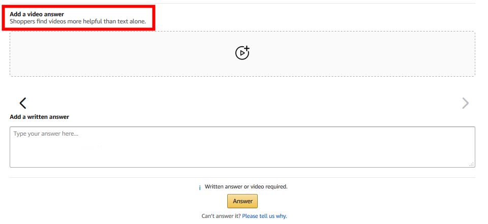 QA可插视频了，亚马逊直播还会远吗
