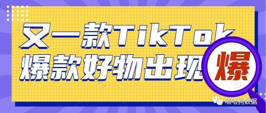 又一款TikTok爆品出现，拉动亚马逊销量增长 | 嘀嗒狗