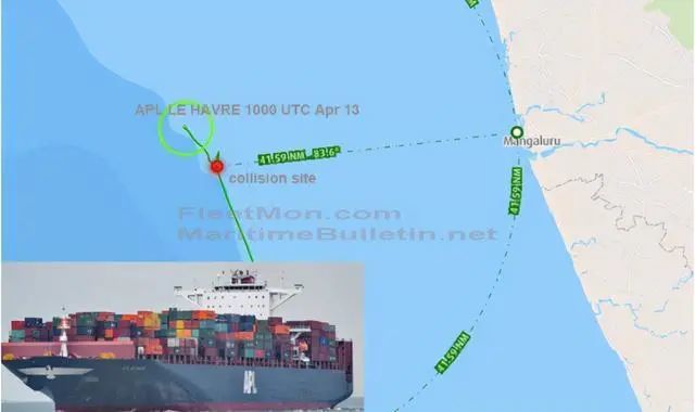 突发！海运又出事故，货物大多来自中国