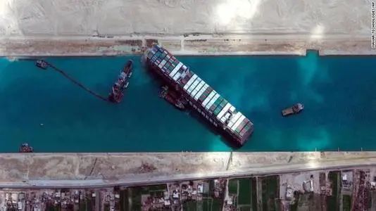 2021年3月份的苏伊士运河塞港事件对全球海运的影响有多大？