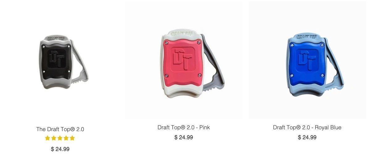 爆款Draft Top 易拉罐开瓶器起诉商标侵权，公布851个被告店铺名单！