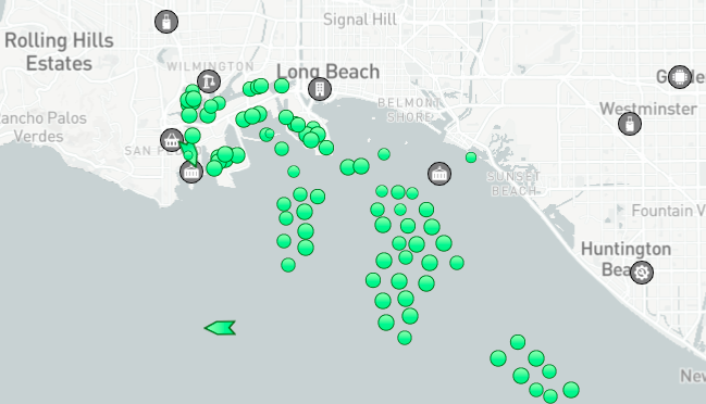 创纪录!111艘集装箱船拥堵,船只等待靠泊已达45天!