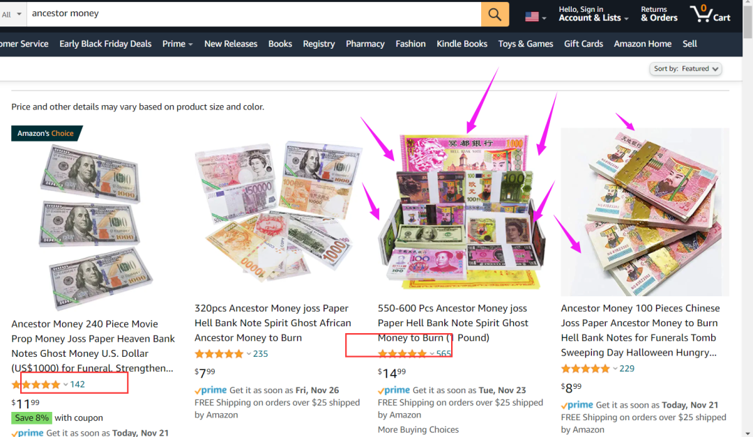 如何说服客户在亚马逊上买中国的冥币的顾虑