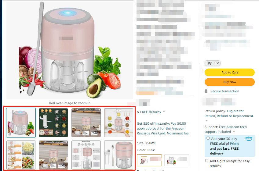 呀！亚马逊新升级详情页面！