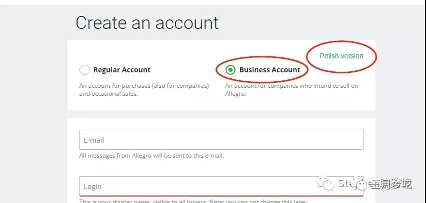 Allegro开店注册流程