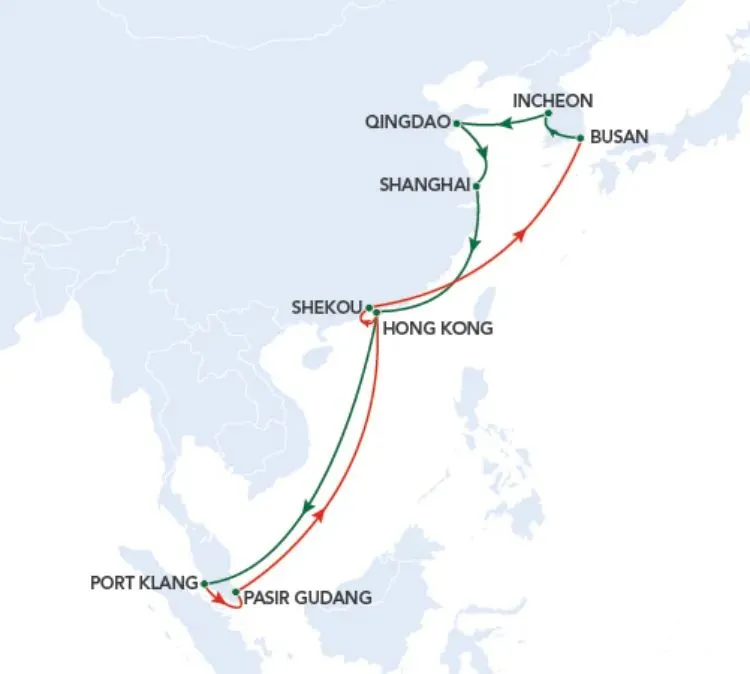 突发！一集装箱船起火！曾挂靠青岛、上海、香港