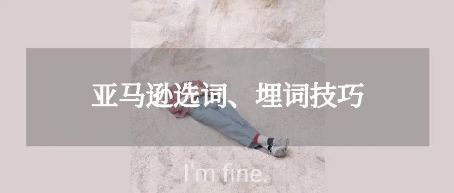 优秀的亚马逊卖家都是这样选词、埋词！