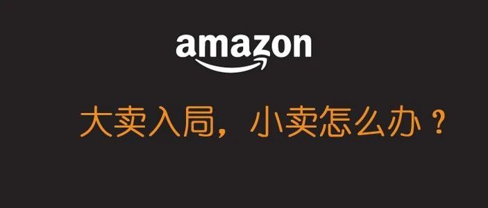 小卖家做得风生水起产品，大卖突然入局，怎么竞争得过他们？