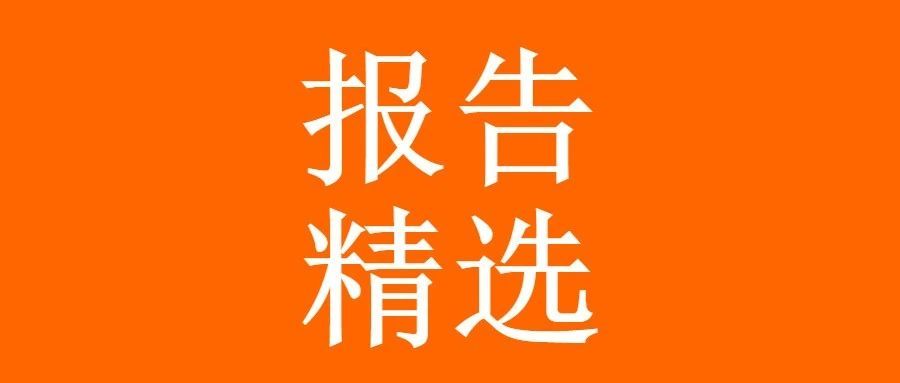 几十款爆品！歪果仁原来喜欢这些时尚出街利器......| 一周报告精选