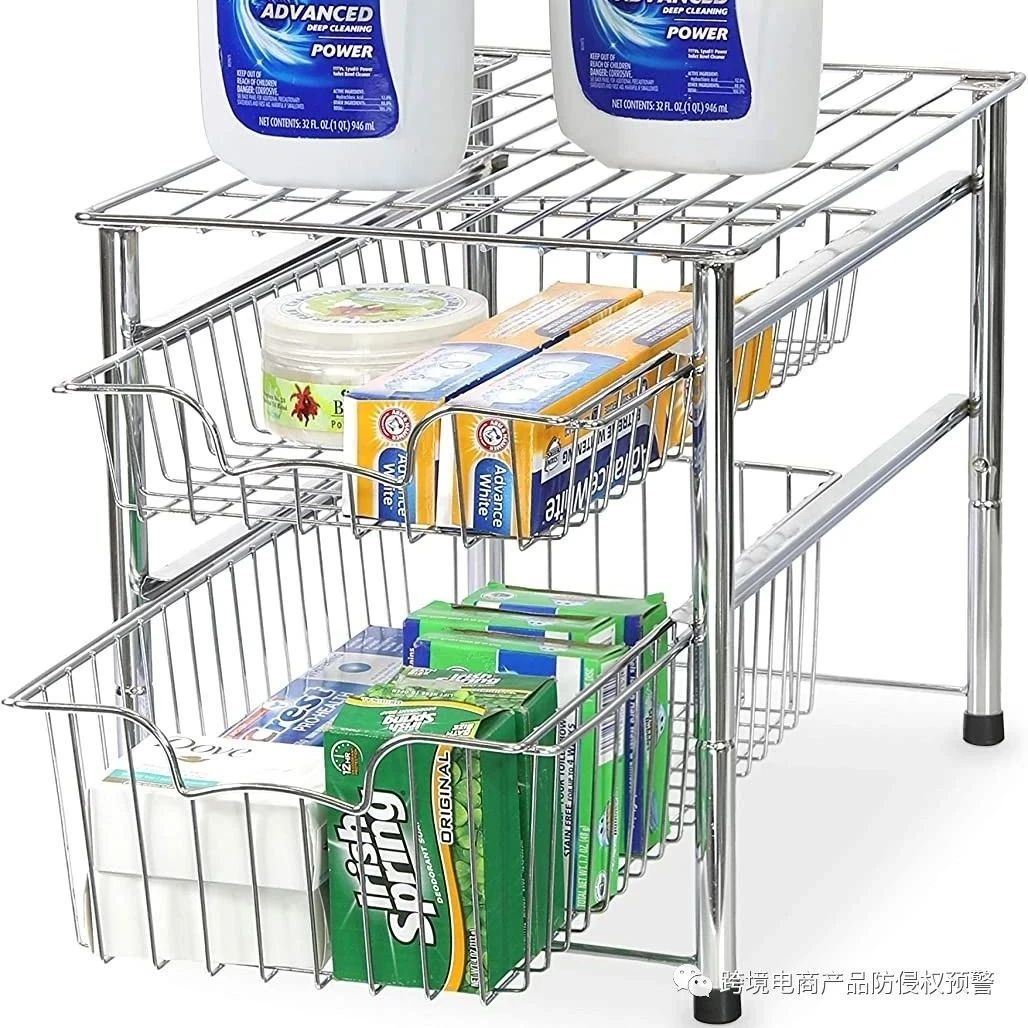【浴室用品收纳支架】在亚马逊美国站上的防侵权预警363