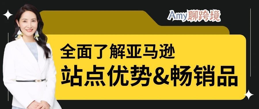 Amy聊跨境：​全面了解亚马逊丨各站点的独特优势&amp;畅销品类