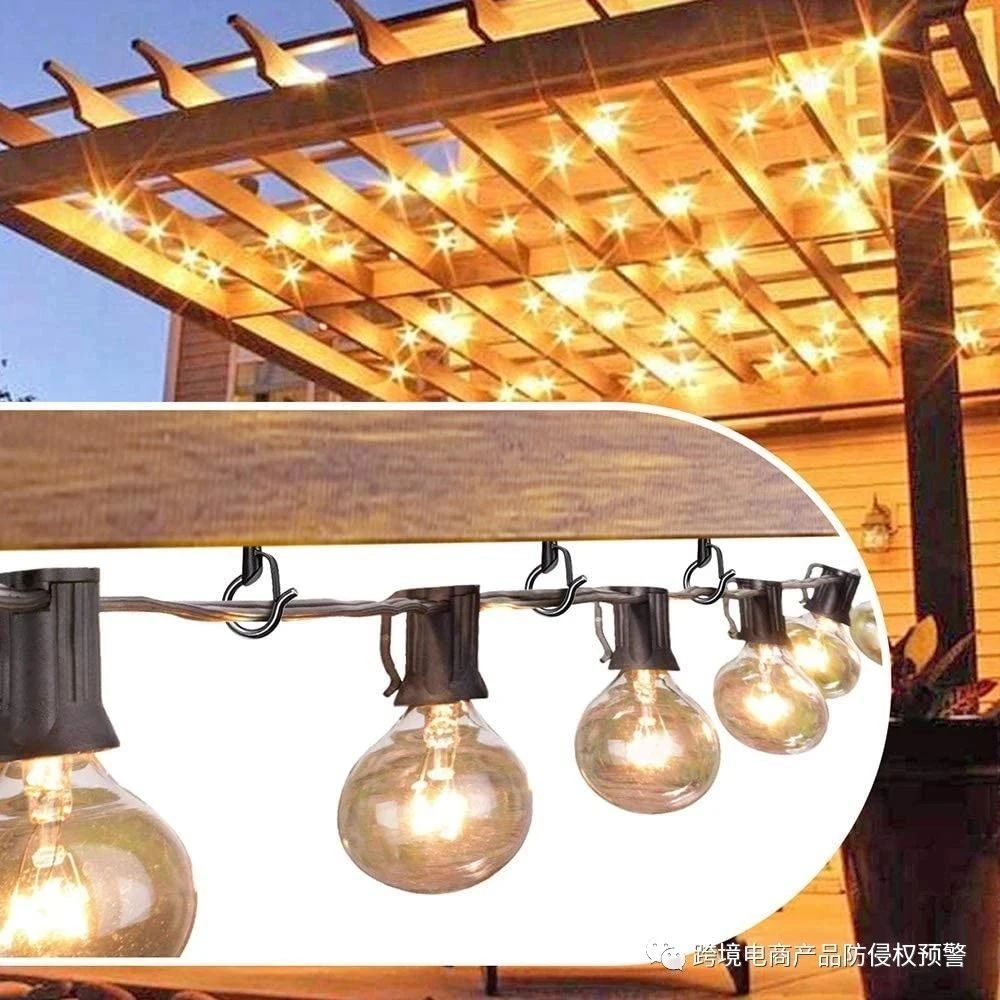 【圣诞灯挂钩】在亚马逊美国站上的防侵权预警375