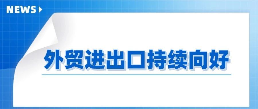 今年前7月，我国进出口总值同比增长24.5%