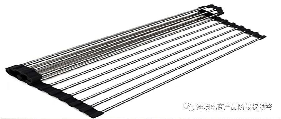 【可折叠厨房餐具沥水架】在亚马逊美国站上的防侵权预警401