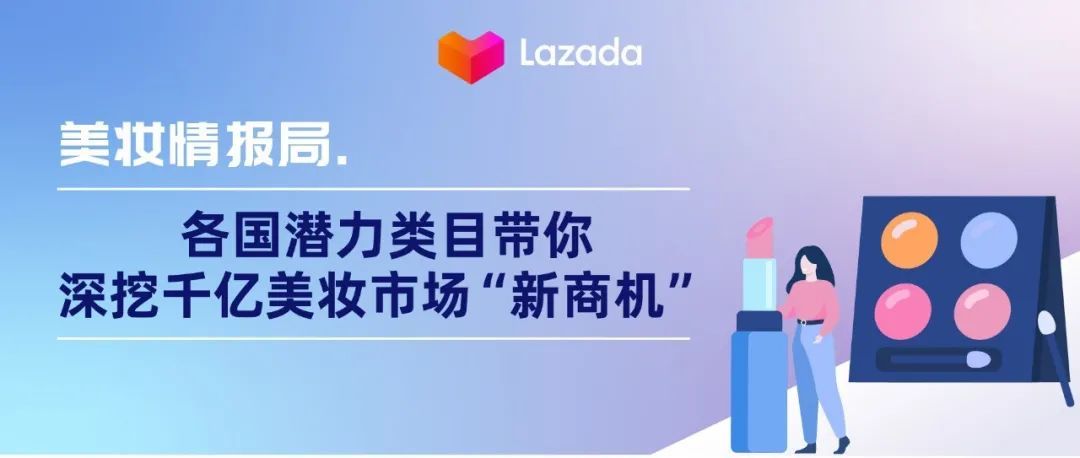 美妆情报局｜各国潜力类目带你深挖千亿美妆市场“新商机”