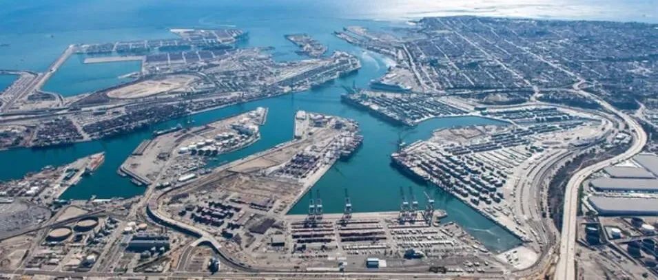 美国洛杉矶长滩拥堵的数据动态