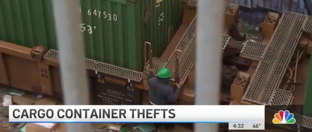 空运价格突破100！美国集装箱货物频频被盗？！