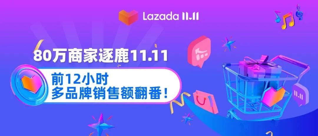 80万商家逐鹿11.11，前12小时多品牌销售额翻番！