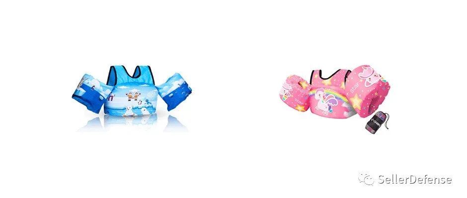 又有专利产品维权，这次是一款儿童游泳背心，相关产品千万别碰了！