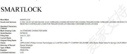 案件号：21-cv-6261,Smart Lock正在维权，被DIRECTION IP LAW律所代理，赶紧筛查！