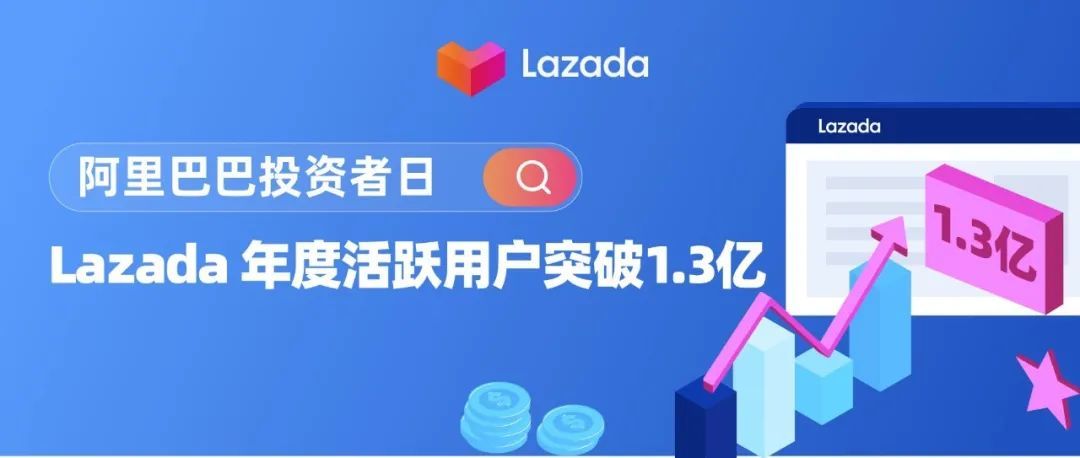 Lazada GMV 在东南亚六国突破210亿美元，年度活跃用户突破1.3亿