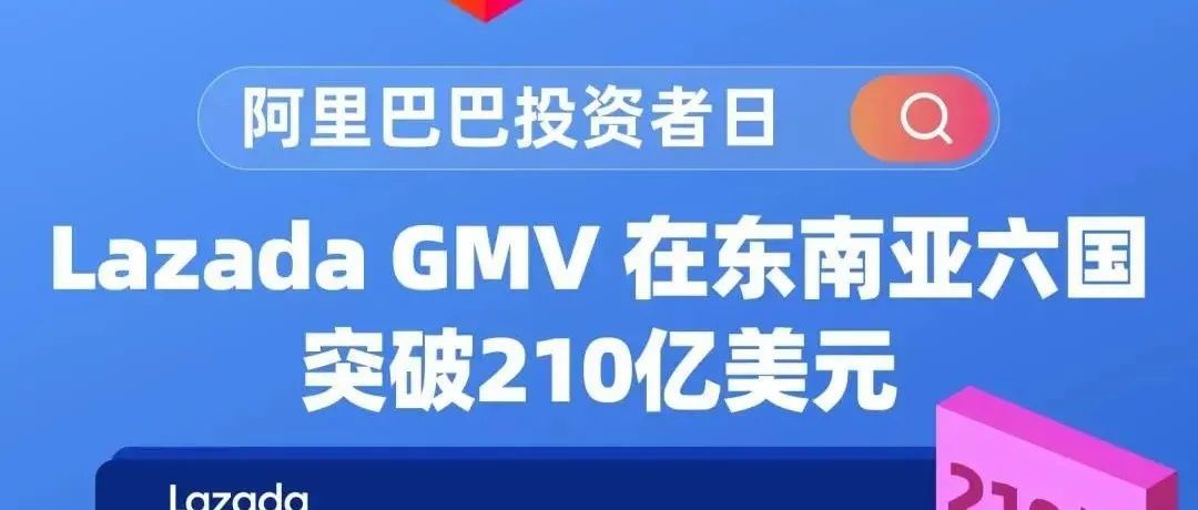 Lazada GMV 在东南亚六国突破210亿美元，对比Shopee好还是不好？