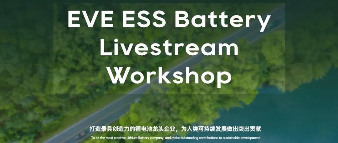 “电池龙头”亿纬锂能把直播办成在线论坛！原来定制展还能这么玩！