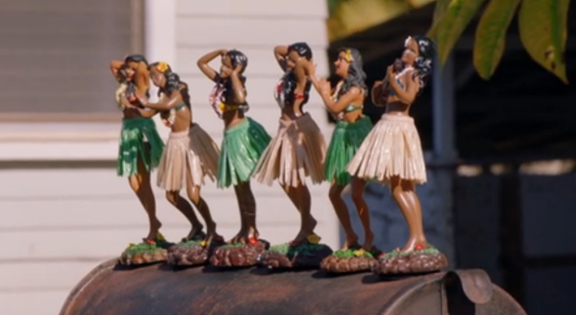 侵权预警-夏威夷沙卡草裙舞女孩