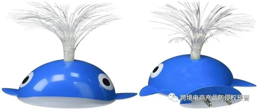 【海豚小夜灯】在亚马逊美国站上的（发明专利）防侵权预警452