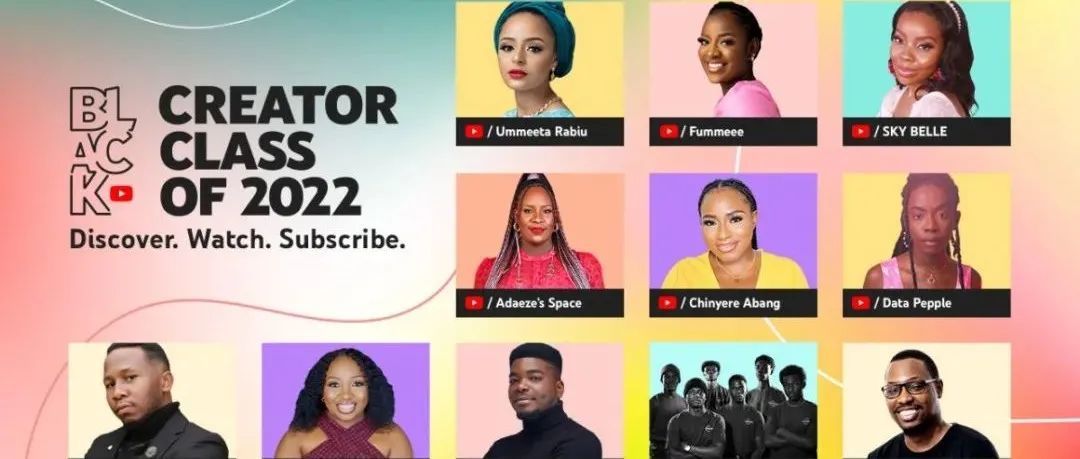 Youtube评选出的26位