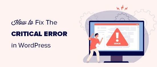 如何处理 Critical Error in WordPress