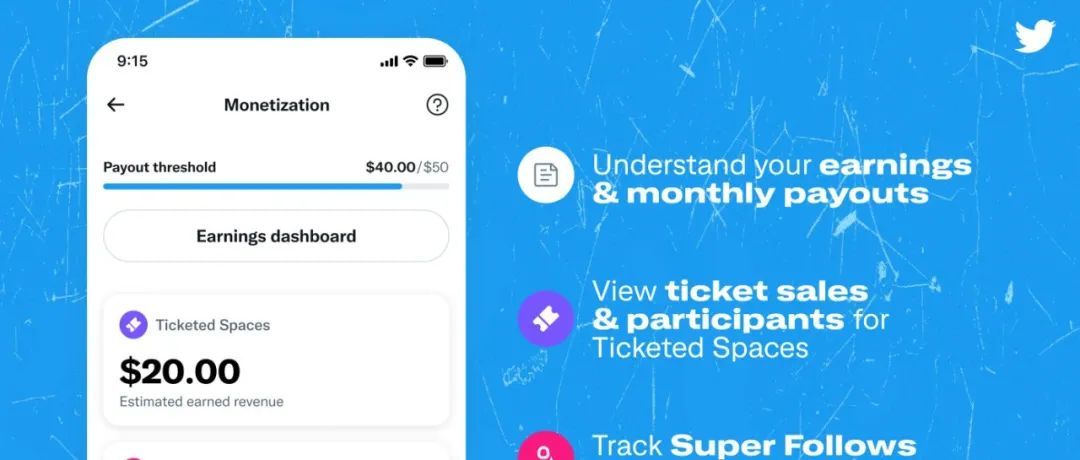 Twitter为创作者推出了一种新工具来管理他们在平台上的收入