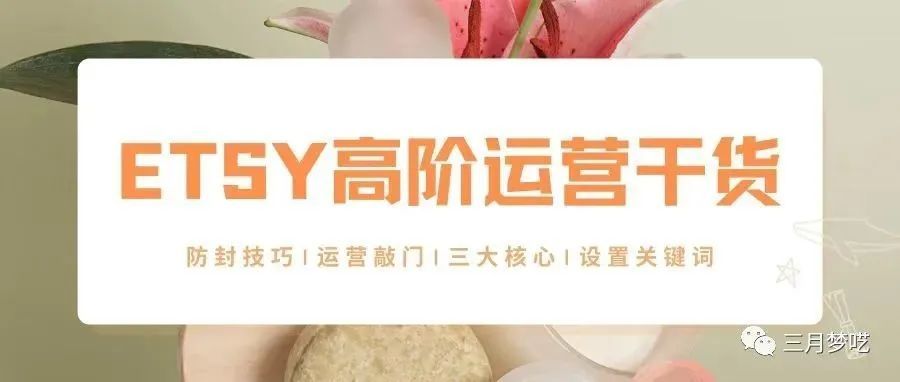 Etsy高阶运营流量玩法剖析！三大法宝助力运营出单！