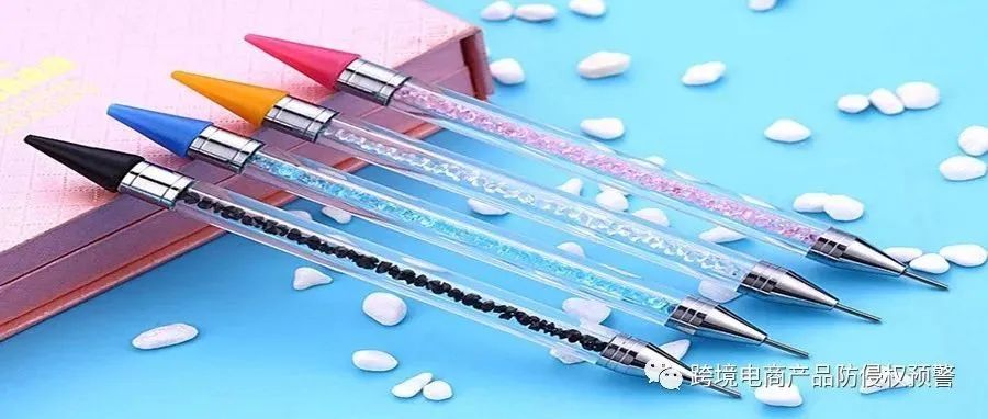 有发明和外观专利双加持，美妆“水钻涂抹器”在美亚站上的防侵权预警469