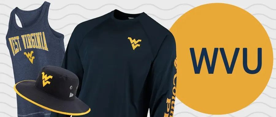 WVU大学体育商标发案维权，看下你有没有中招