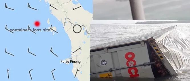 突发！一集装箱船遭遇风暴，18个货柜坠海！又一集装箱船被油轮撞击，船体严重损坏......