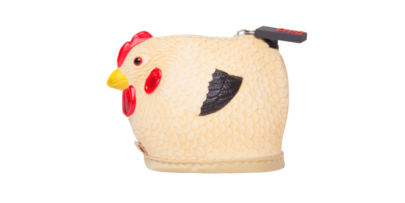 造型独特的橡胶鸡钱包，萨鲁特集团Sarut Group旗下版权侵权产品