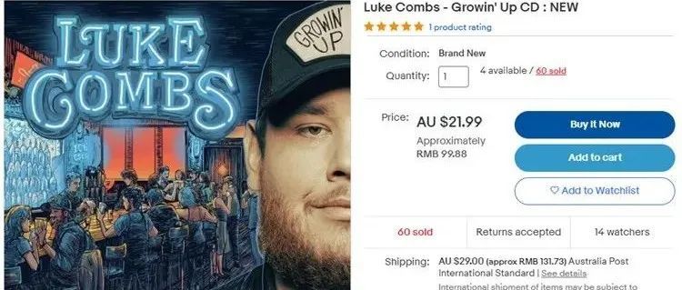 案件新进展！Keith代理美国音乐歌手Luke Combs维权，eBay被告卖家反对TRO！相关卖家快下架，文字商标是雷点！