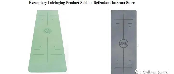 两款产品外观专利维权，瑜伽垫，搅拌机底座!