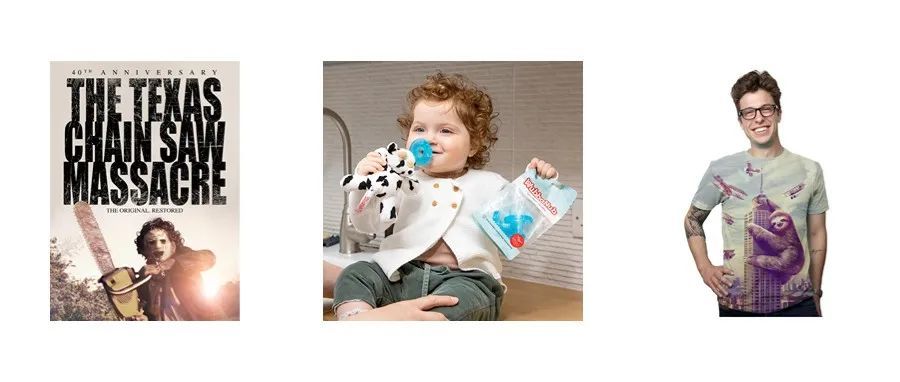 2起版权案：WubbaNub奶嘴、Sharp Shirter动物插画；附Texas Chainsaw Massacre被告名单