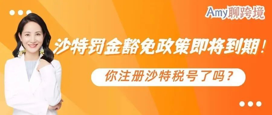 沙特税局罚金豁免政策11.30日到期!你是否已经注册了沙特税号? 沙特税局罚金豁免政策11.30日到期!你是否已经注册了沙特税号?